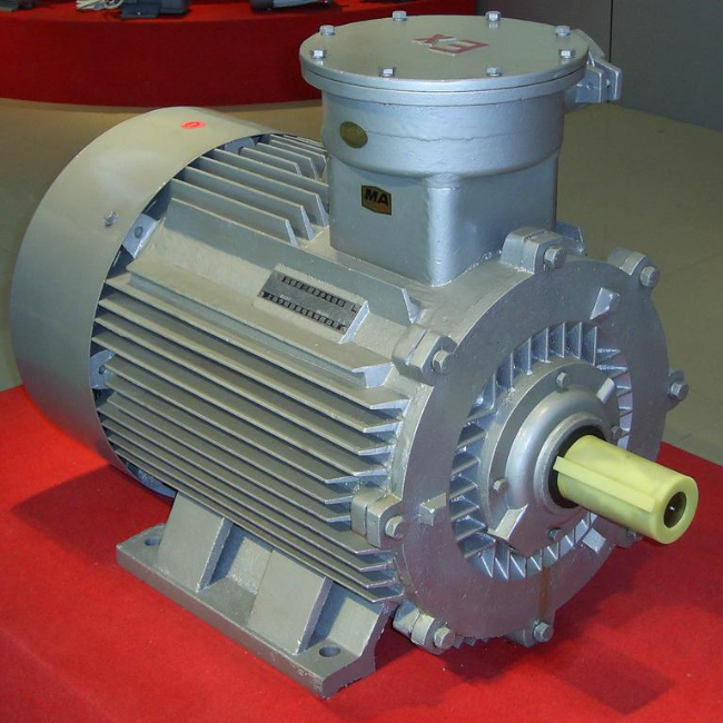 YE2-315S-4防爆电机45°角实拍